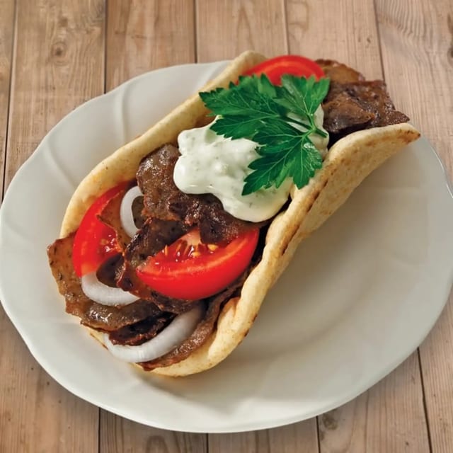 Lamb, Chicken, & Beef Gyros